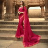 Gc Gaurvi Georgette Silk Printed Sarees Wholesale Market In Surat
